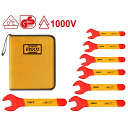 SET AISLADO 7 LLAVES DE BOCA INGCO HKISPA0701