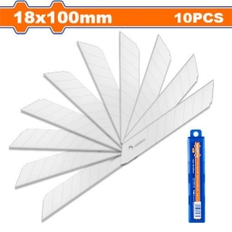 SET X 10 HOJAS REPUESTO TRINCHETA 18X 100MM WADFOW  WMK1K18