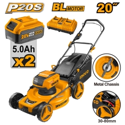 CORTA CESPED A BATERIA 20V 20" P20S C BAT Y CARGADOR LMLI20202 INGCO