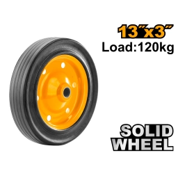 RUEDA CARRETILLA SOLIDA 13X3" 120KG HHWB380008-1DW