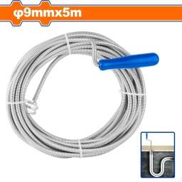 FLEXIBLE LIMPIADOR DE CAÑERIAS 5M WADFOW WDD2305