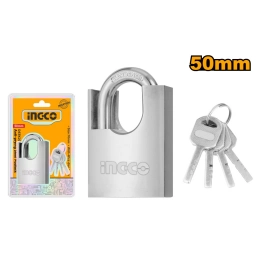 CANDADO DE ACERO 50MM ANTI PALANCA INGCO DSTK2501