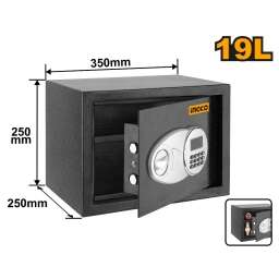 CAJA FUERTE DIGITAL 19LT INGCO ESF2502
