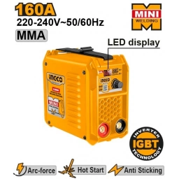 SOLDADORA INVERTER 160AMP MMA NEW MODEL INGCO ING-MMA16018