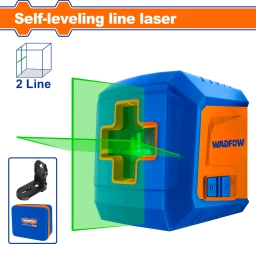NIVEL AUTO NIVELANTE VERDE CUBO 30 MTS WADFOW WLE2M02