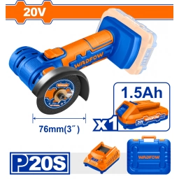 MINI AMOLADORA A BATERIA 3" WADFOW WLAP571