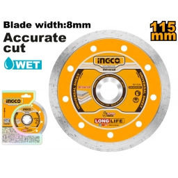 DISCO CONTINUO 115MM 4 1/2 X 22.2MM INGCO DMD021152