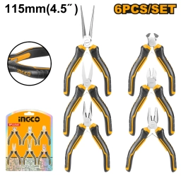 SET X6 MINI PINZAS ALICATES HMPS06115 INGCO