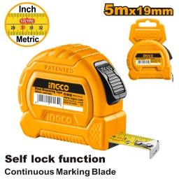 CINTA METRICA 5M X 19MM  INGCO HSMT27519