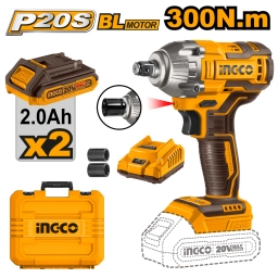 LLAVE DE IMPACTO 1/2" A BATERIA P20S INGCO CIWLI2038 