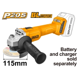 AMOLADORA A BATERIA 20V P20S BRUSH LESS SBATERIA CAGLI20157