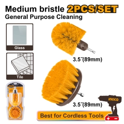 SET X 2 CEPILLOS P TALADRO MULTIUSO INGCO WCBM2335