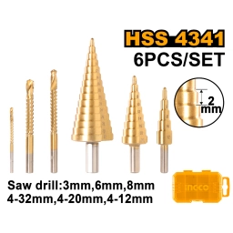 SET X 6 MECHA CONICA INGCO AKSDS2061