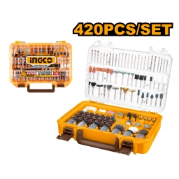 KIT ACCESORIOS MINI TORNO 420 PCS INGCO AKMG4208