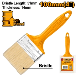 PINCEL 4" MANGO AMARILLO INGCO CHPTB78604