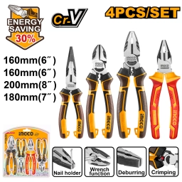 SET 4  PINZAS COMUN Y AISLADA