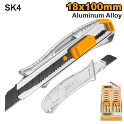 TRINCHETA 18MM CUERPO ALUMINIO HKNS11807 INGCO