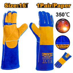 GUANTES DE CUERO PARA SOLDAR HGVW04