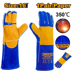 GUANTES DE CUERO PARA SOLDAR HGVW04