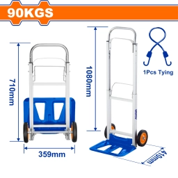 CARRO CARGA PLEGABLE HASTA 90KG WWB9A09