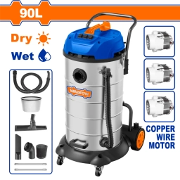 ASPIRADORA 90LT 3600W 3 MOTORES X 1200W  WVR5A90