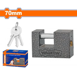 CANDADO HIERRO ANTI PALANCA SEGURIDAD 70MM 427G WPD7570