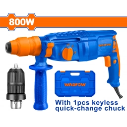 ROTOMARTILLO 800W 2.5J CON ADAPTADOR RAPIDO P MECHA WADFOW WRH1D26-2
