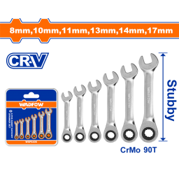 SET X 6 LLAVES COMBINADAS C CRIQUE WADFOW WSP6406