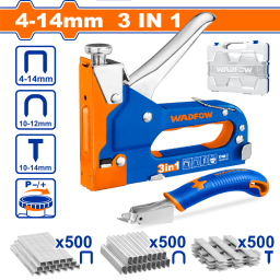 ENGRAMPADORA MANUAL 3 EN 1 SET C GRAMPAS Y CLAVOS WADFOW WGU4B06