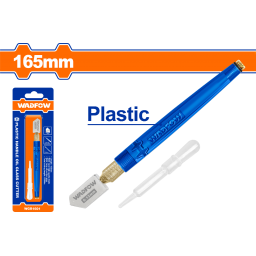 CORTA VIDRIO MANUAL 160MM MANGO PLASTICO WADFOW WGR1601