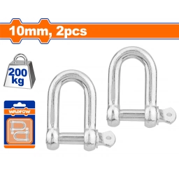 SET X 2 GRILLETE GANCHO 10MM 200KG WADFOW WQL3K02