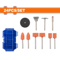 SET X 24 PCS PARA MINI TORNO WADFOW WRR4024