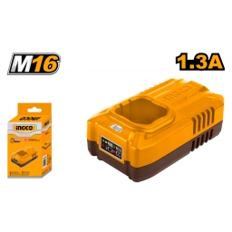 CARGADOR 16V SERIE M16 1.3A INGCO FCLI1613 