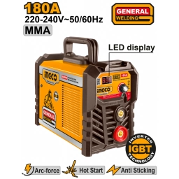 SOLDADORA INVERTER 180AMP MMA LED IGBT INGCO ING-MMA18028