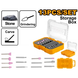 SET 13PCS ACCESORIO MINI TORNO AKMG2013