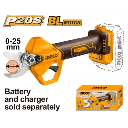 TIJERA PODA A BATERIA 20V P20S SIN BAT SIN CARG INGCO CSSLI20258