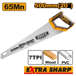 SERRUCHO 500MM 20" DIENTES EXTRA INGCO HHAS08500