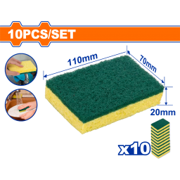 SET X 10 ESPONJA LIMPIEZA WGSP2901
