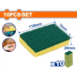 SET X 10 ESPONJA LIMPIEZA WGSP2901