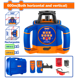 NIVEL LASER AUTONIVELANTE HORIZONTAL VERTICAL ROTATIVO 360� C CONTROL REMOTO WADFOW WLE6B02