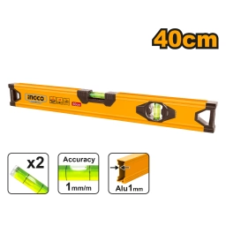 NIVEL 40CM BURBUJA INGCO HSL58040