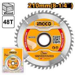 DISCO P MADERA SIERRA 210MM 8 1/4 48 DIENTES INGCO TSB121022