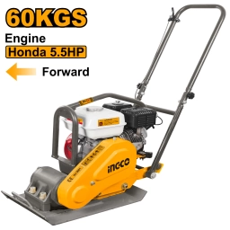 PLANCHA COMPACTADORA 60KG MOTOR HONDA 5.5HP INGCO GCP060-1