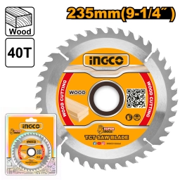 DISCO P MADERA 235MM 9 1/4 40 DIENTES INGCO TSB123525
