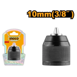 MANDRIL METALICO 10MM 3/8 AUTOMATICO SIN LLAVE INGCO KC10201