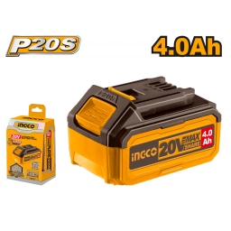 BATERIA 4 AH LITIO 20 VOLT P20S MULTI HERRAMIENTAS INGCO FBLI2002