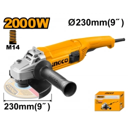 AMOLADORA ANGULAR 9 2000W INGCO AG200028