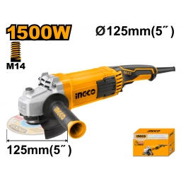 AMOLADORA ANGULAR 4 1/2 INGCO AG150018 1500W INDUSTRIAL