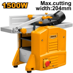 CEPILLO Y GARLOPA  DE MESA 1500W INGCO JAP15001