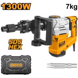 MARTILLO DEMOLEDOR 20J 1300W INGCO 6KG PDB13008